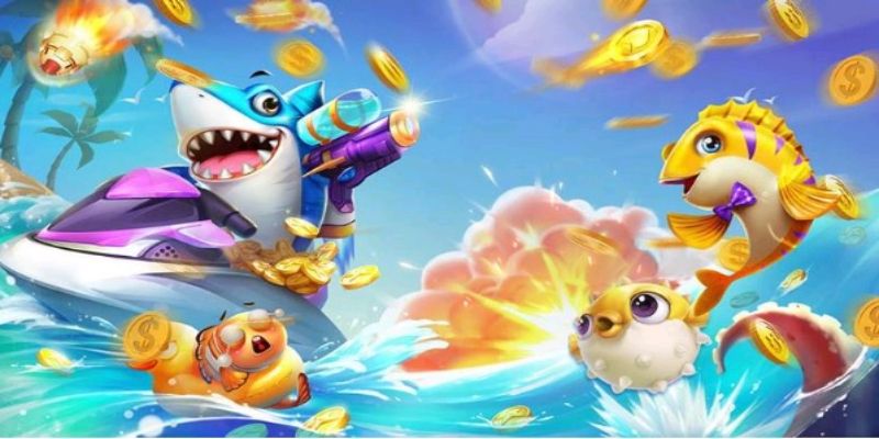 Game bắn cá được thiết kế đẹp mắt